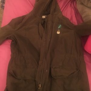 Green utility jackets